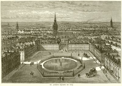 A Szent Jakab tér 1773-ban alkotó: English School