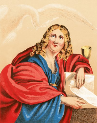 Szent János evangélista alkotó: English School