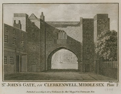 St Johns Gate, Clerkenwell alkotó: English School