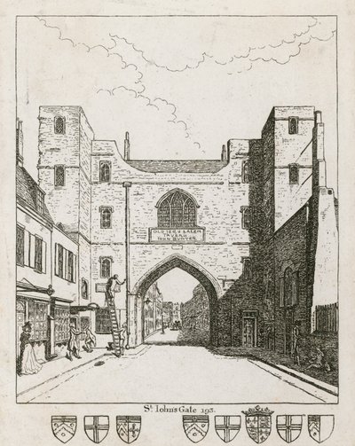 St Johns Gate, Clerkenwell alkotó: English School