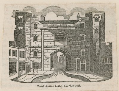 St Johns Gate, Clerkenwell alkotó: English School