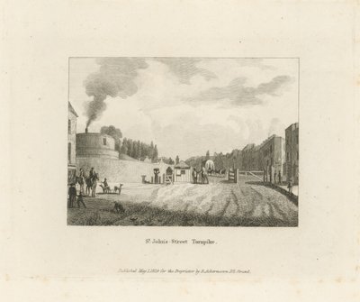 St Johns Street Turnpike alkotó: English School