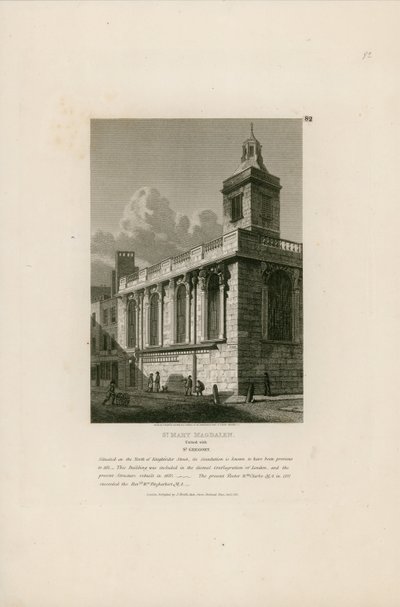 Szent Mária Magdolna, egyesülve St Gregoryval, Knightrider Street, London alkotó: English School