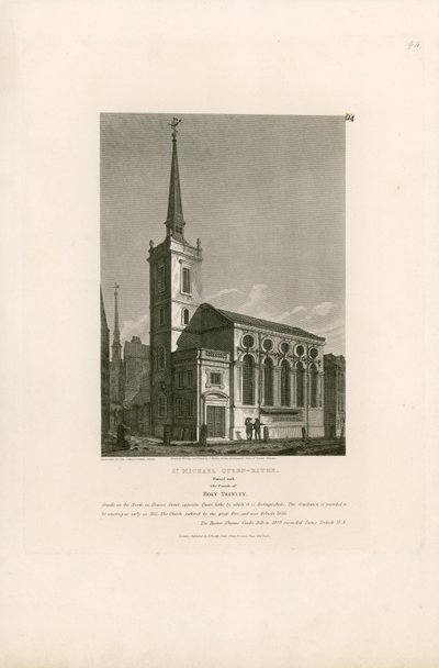 Hithe Szent Mihály királyné, egyesülve a Szentháromság plébániával alkotó: English School