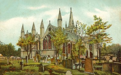 Szent Miklós-templom, Great Yarmouth (színes litó) alkotó: English School