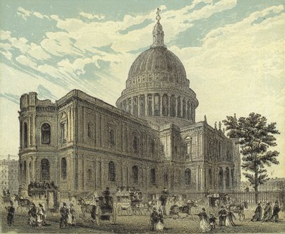 Szent Pál-székesegyház, északkeleti nézet alkotó: English School
