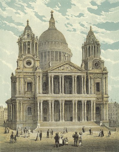 Szent Pál-székesegyház, a nyugati front alkotó: English School