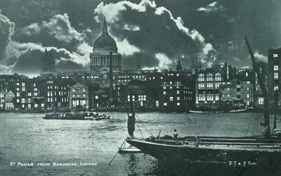 Szent Pál-székesegyház Bankside-ból alkotó: English School