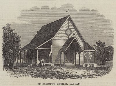 Szent Megváltó templom, Labuan (metszet) alkotó: English School