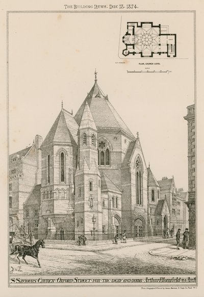 St Saviors Church, Oxford Street alkotó: English School