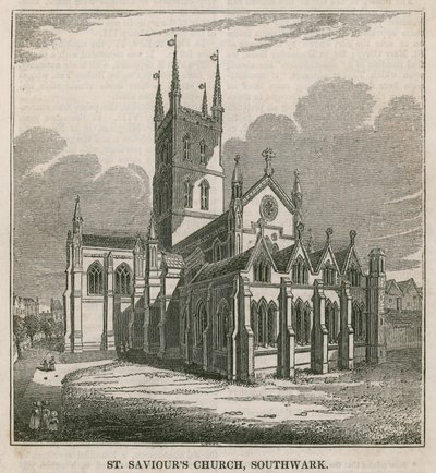 St Saviors Church, Southwark, Surrey alkotó: English School