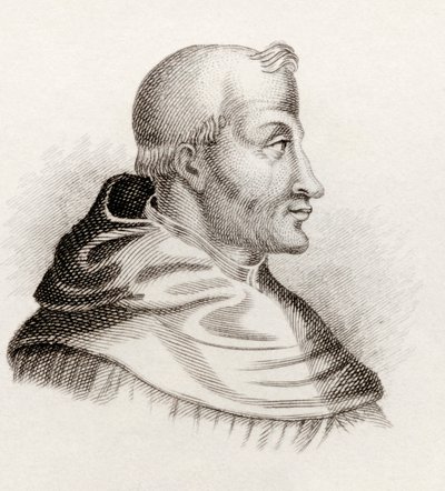 Aquinói Szent Tamás, az 1825-ben megjelent „Crabbes Historical Dictionary” c. alkotó: English School