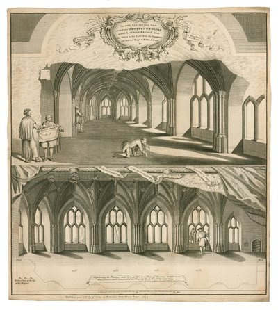 Szent Tamás-kápolna az Old London Bridge-en alkotó: English School