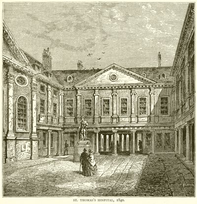 St. Thomass Kórház, 1840 alkotó: English School