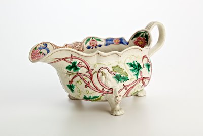 Staffordshire mártáshajó, 1760 körül (cserép) alkotó: English School