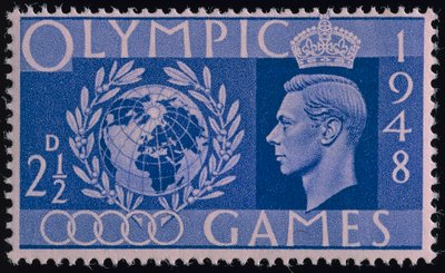 Bélyeg az 1948-as londoni olimpia emlékére alkotó: English School