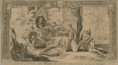 Irodai almanach az 1780-as évre alkotó: English School