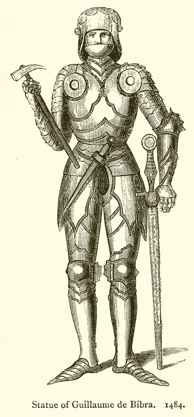 Guillaume de Bibra szobra. 1484 alkotó: English School