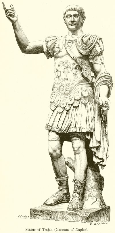 Traianus szobra alkotó: English School