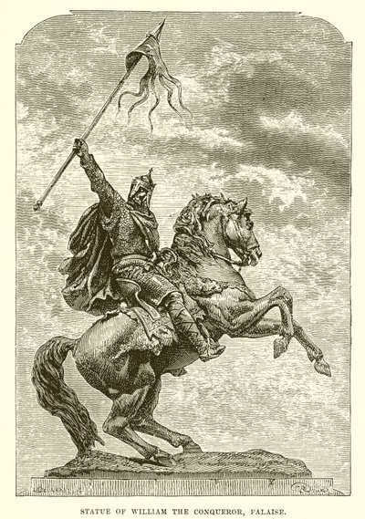 Hódító Vilmos szobra, Falaise alkotó: English School
