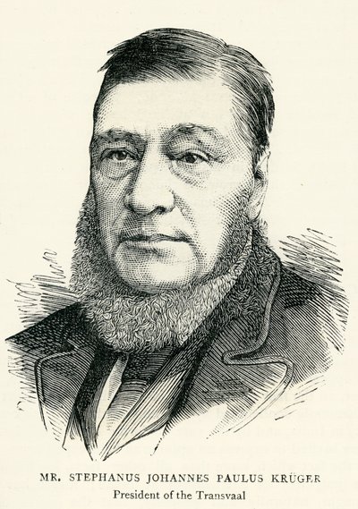 Stephanus Johannes Paulus Kruger (1825-1904) Illusztráció a grafikához alkotó: English School