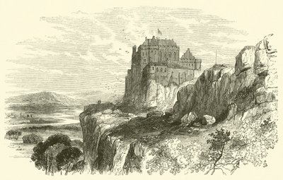 Stirling-kastély (metszet) alkotó: English School