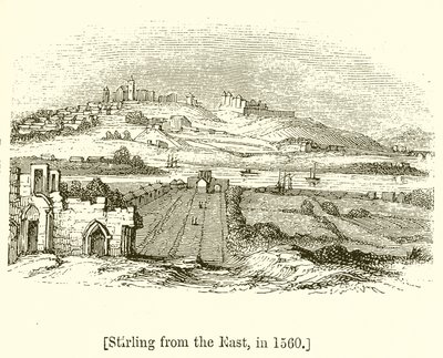Stirling keletről, 1560-ban alkotó: English School