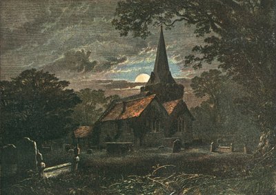 Stoke Poges templomkertje alkotó: English School