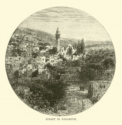 Utca Názáretben alkotó: English School