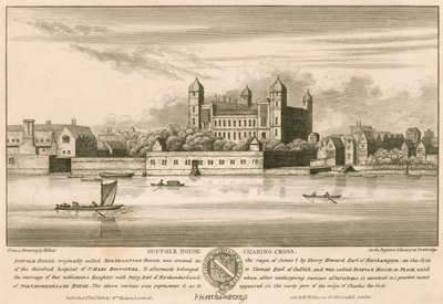 Suffolk House (később Northampton House és Northumberland House), Charing Cross, London alkotó: English School