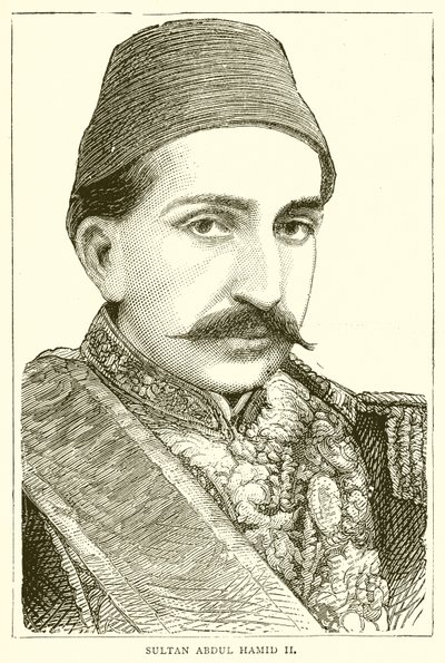 Abdul Hamid szultán II alkotó: English School