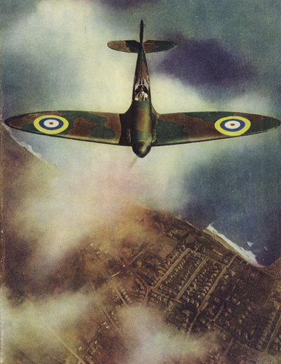 Supermarine Spitfire, c1940 alkotó: English School