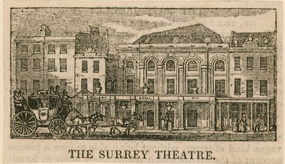 Surrey Színház, Blackfriars Road, London alkotó: English School