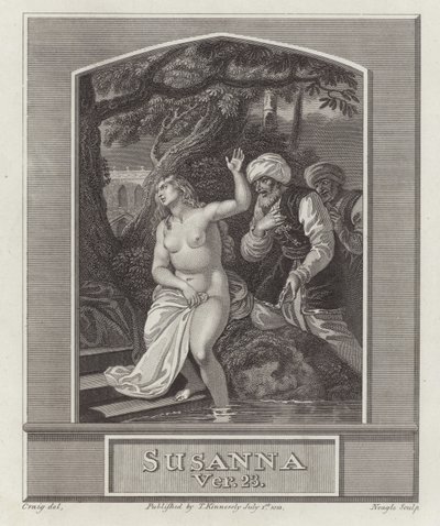 Susanna és a vének alkotó: English School