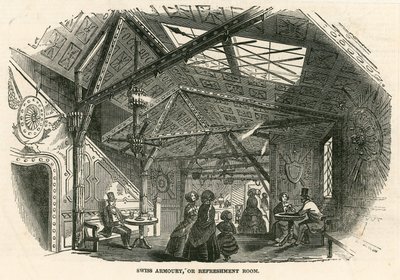 Svájci fegyvertár; vagy Refreshment Room, Colosseum, Regents Park, London alkotó: English School
