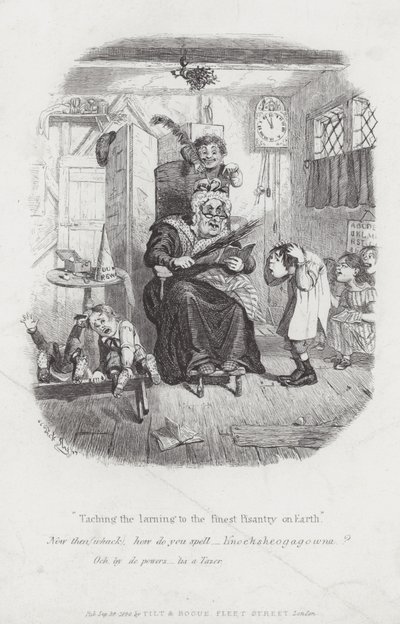 Tanítás a Föld legkiválóbb pinsentryeinek, 1840 alkotó: English School