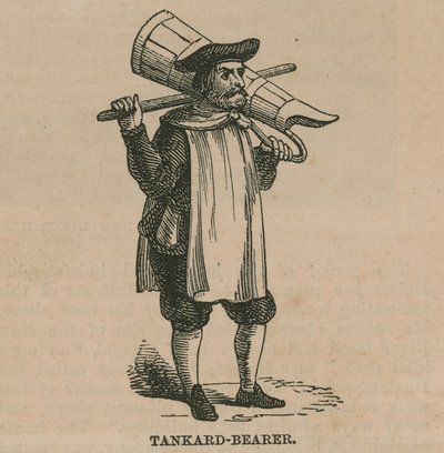 Tankard hordozója alkotó: English School