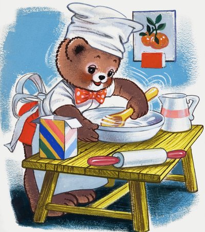 Teddy Bear (rejtett tárgyakkal) alkotó: English School