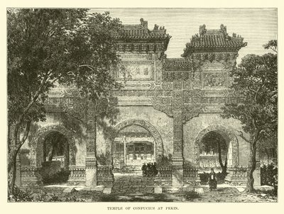 Konfuciusz temploma Pekinben alkotó: English School