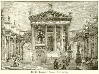 Pallas temploma. Felújítás alkotó: English School