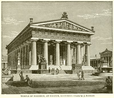 Poszeidón temploma, Paestum, felújítva alkotó: English School