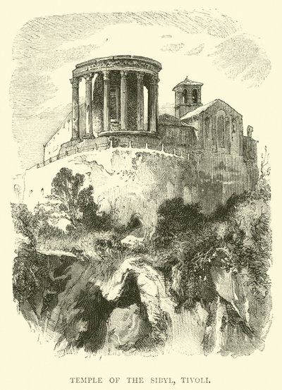 Szibilla temploma, Tivoli alkotó: English School