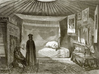 Kalmuk hercegnő sátra alkotó: English School