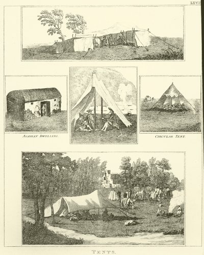 Sátrak (metszet) alkotó: English School