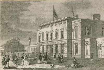 A Blackwall vasút végállomása alkotó: English School