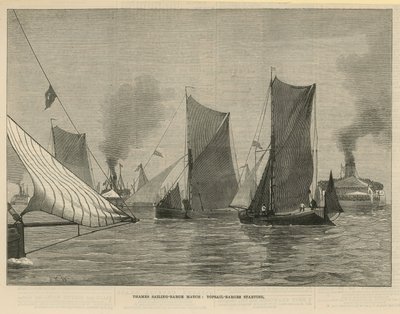 Temze vitorlás uszálymeccs alkotó: English School