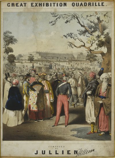 Az 1851-es Union Polka. J.G Jones, a 16. Queens Lancers zenekar mestere, 1851. alkotó: English School