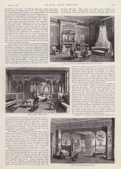 The Adelphi Hotel, Liverpool, Merseyside (litho) alkotó: English School