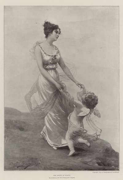A tavasz adventje (litho) alkotó: English School