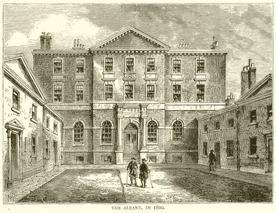 Az Albany, 1800-ban alkotó: English School